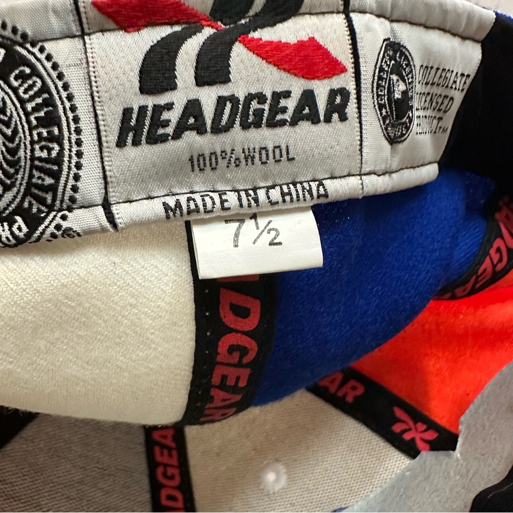 Headgear Morgan State Bears College Wool Hat Blue/Orange HBCU NCAA Football NOS - Picture 6 of 8